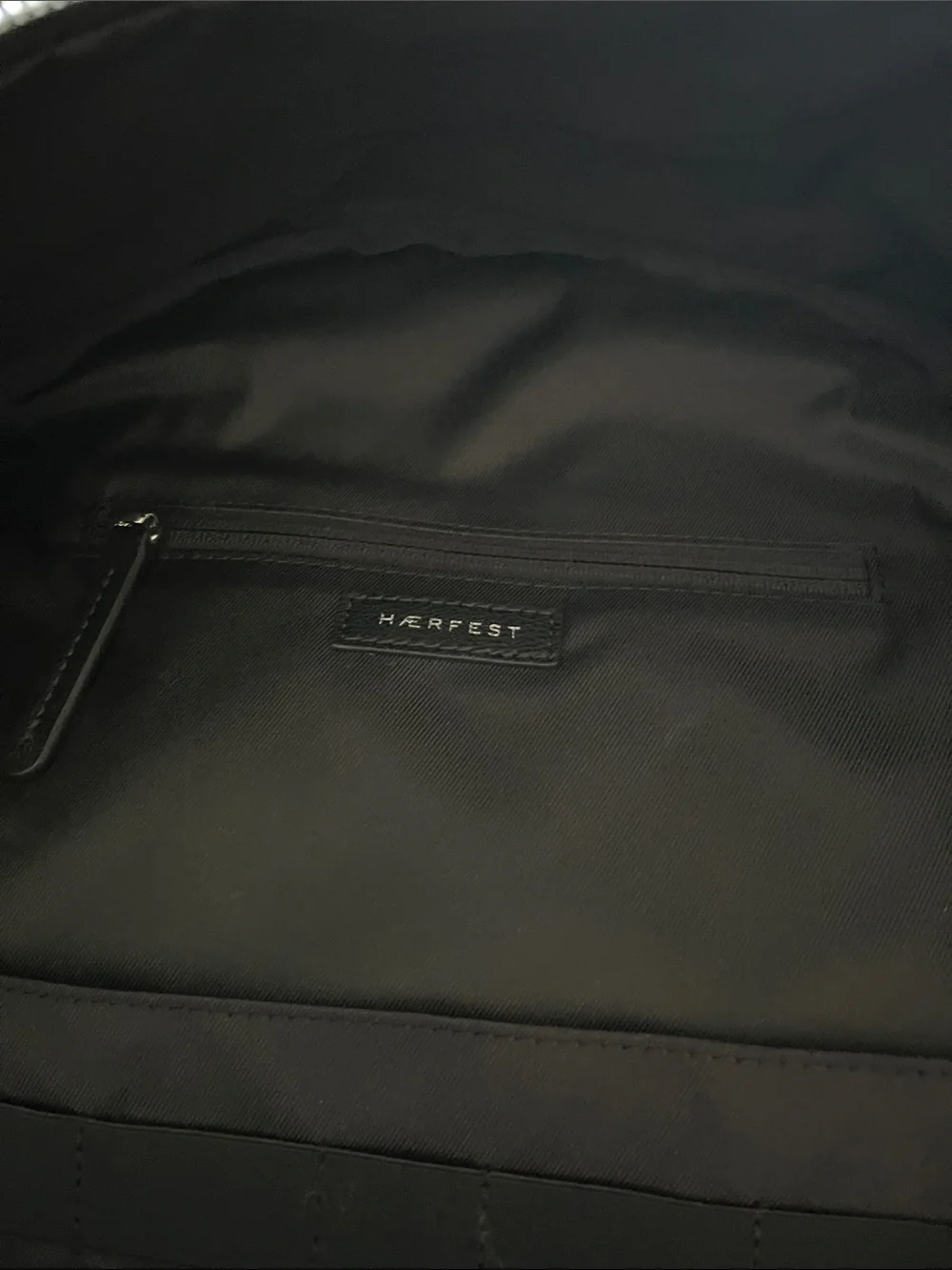 Mercedes-Benz Black Men's Backpack with Silver Zippers